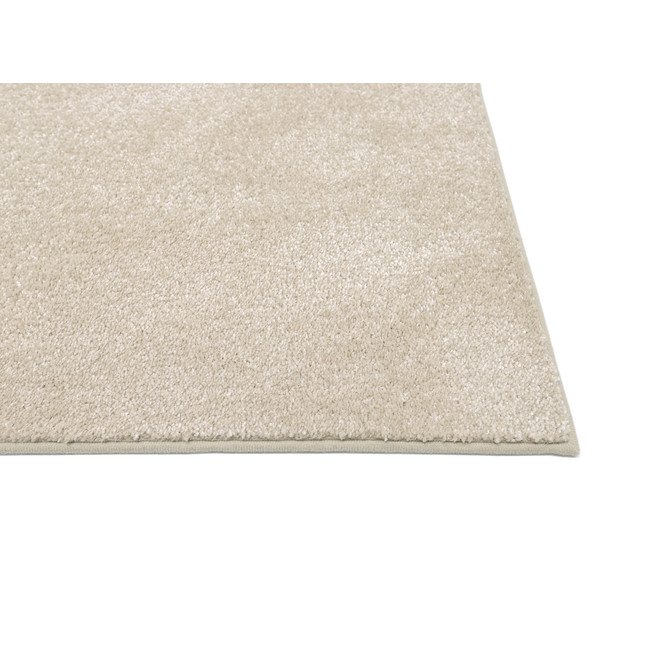 Riga Velour Paspelteppich Rechteck Wunschmass in Beige