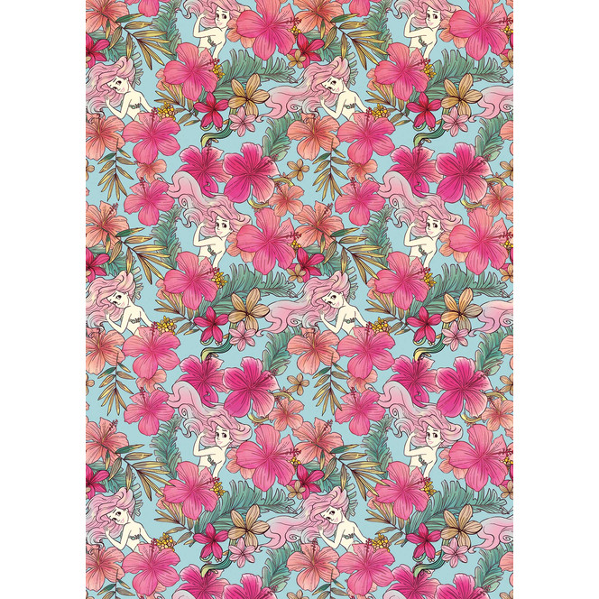 Fototapete Ariel - Pink Flower