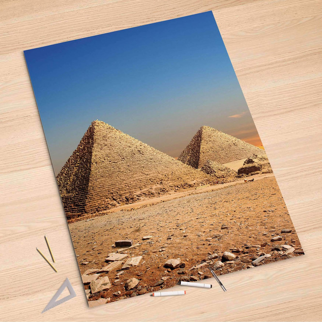 Folienbogen (100x150cm) - Pyramids- Bild 1