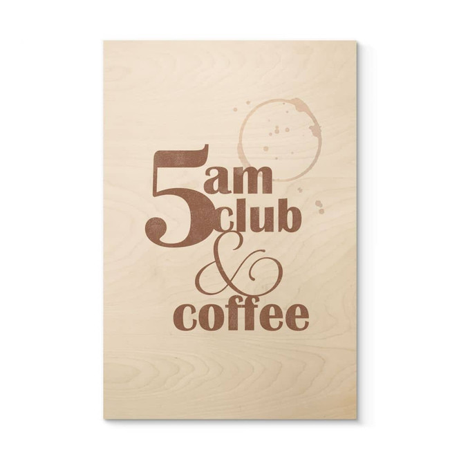 Holzbild 5 am Club & Coffee