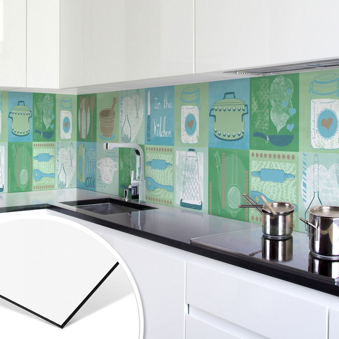 Küchenrückwand - Alu-Dibond - Loske - In the Kitchen