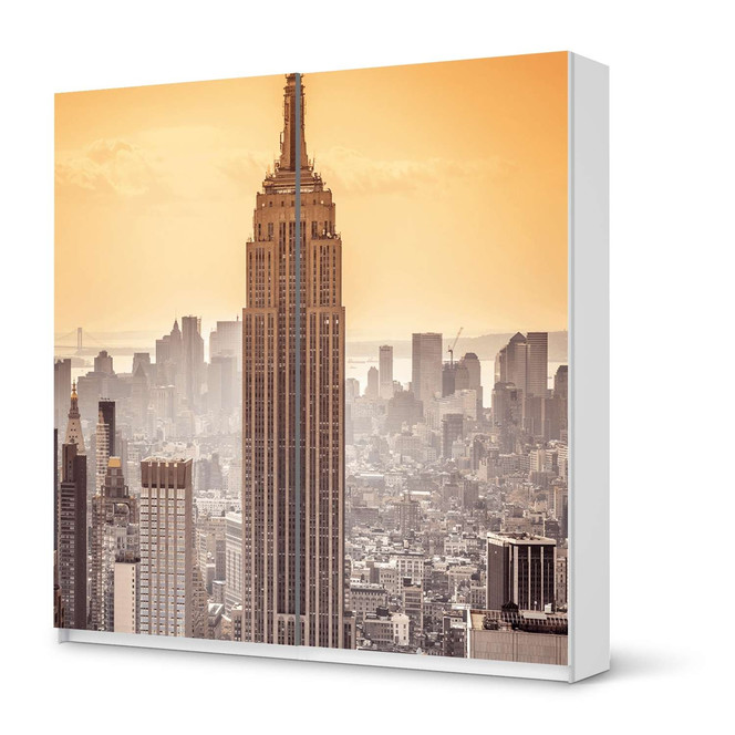 Möbel Klebefolie IKEA Pax Schrank 201cm Höhe - Schiebetür - Empire State Building- Bild 1