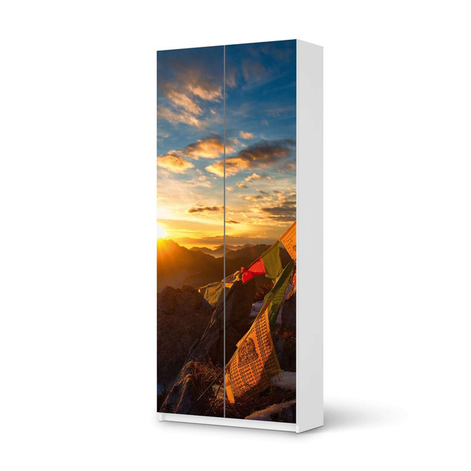 Möbelfolie IKEA Pax Schrank 236cm Höhe - 2 Türen - Tibet- Bild 1