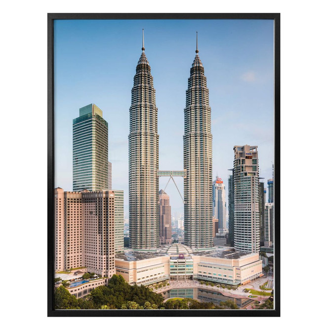 Poster Colombo - Petronas Towers in Kuala Lumpur