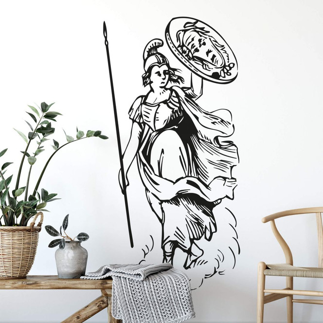 Wandtattoo Athene