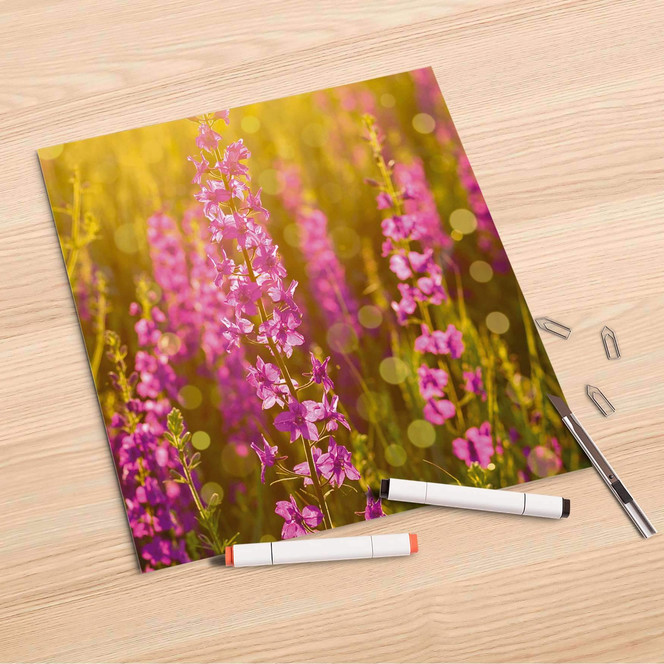 Folienbogen (30x30cm) - Flower Meadow- Bild 1