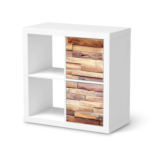 Klebefolie IKEA Expedit Regal 2 Türen (hoch) - Artwood- Bild 1
