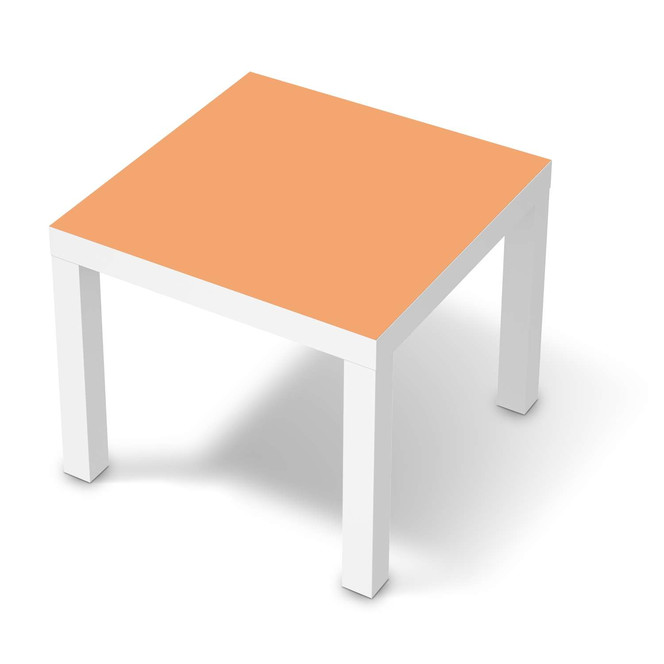 Möbelfolie IKEA Lack Tisch 55x55cm - Orange Light- Bild 1