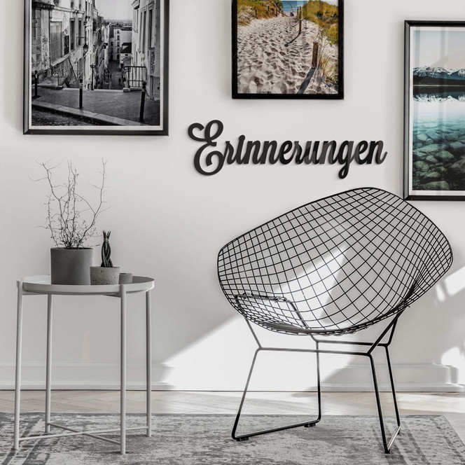 Acrylbuchstaben Erinnerungen