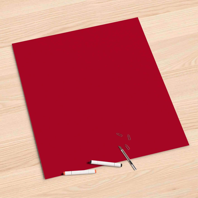Folienbogen (60x60cm) - Rot Dark- Bild 1
