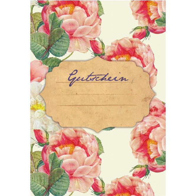 Gutschein Rosen