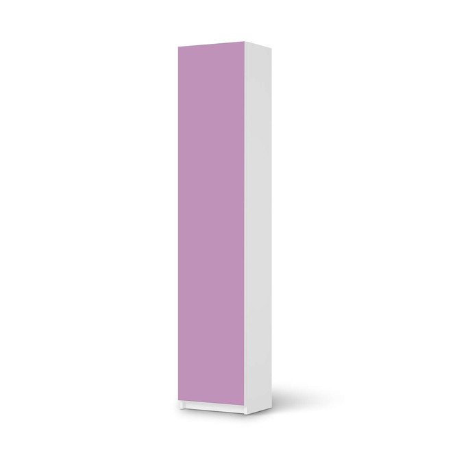 Klebefolie IKEA Pax Schrank 236cm Höhe - 1 Tür - Flieder Light- Bild 1