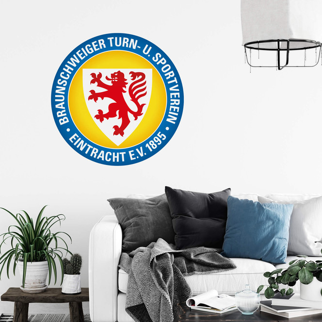 Wandsticker Eintracht Braunschweig Logo