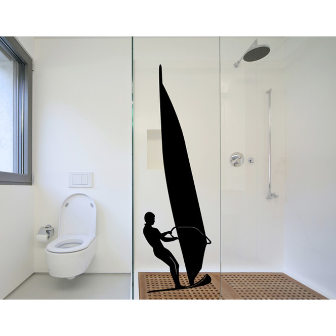 Wandtattoo Surfer