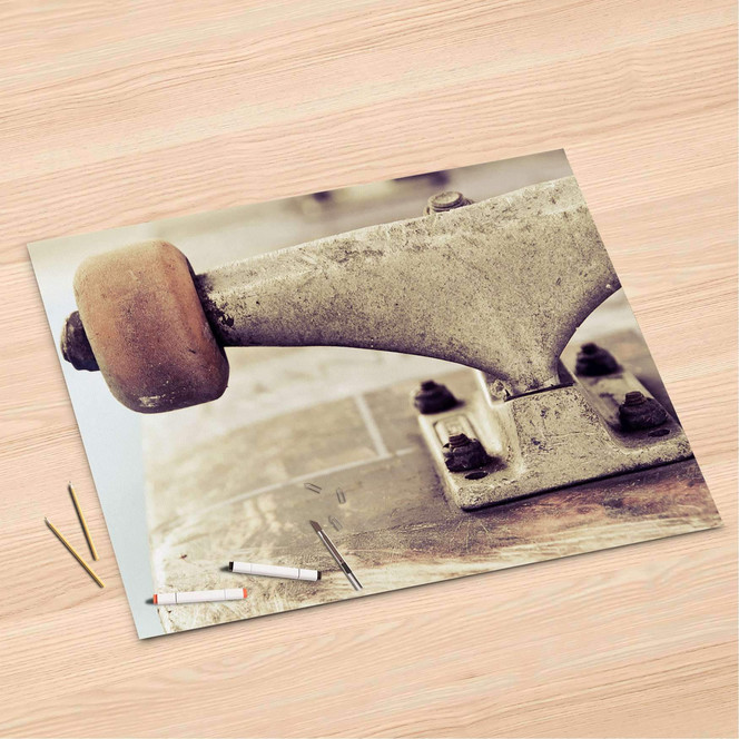 Folienbogen (120x80cm) - Skateboard- Bild 1