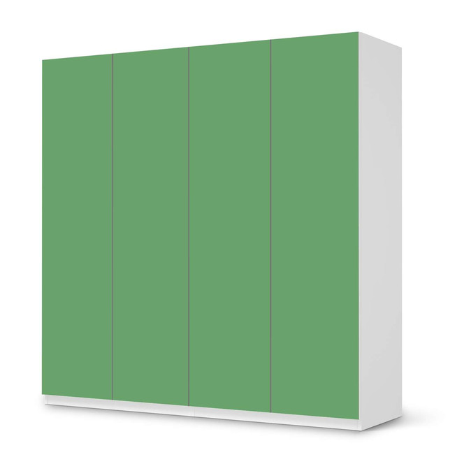 Klebefolie IKEA Pax Schrank 201cm Höhe - 4 Türen - Grün Light- Bild 1