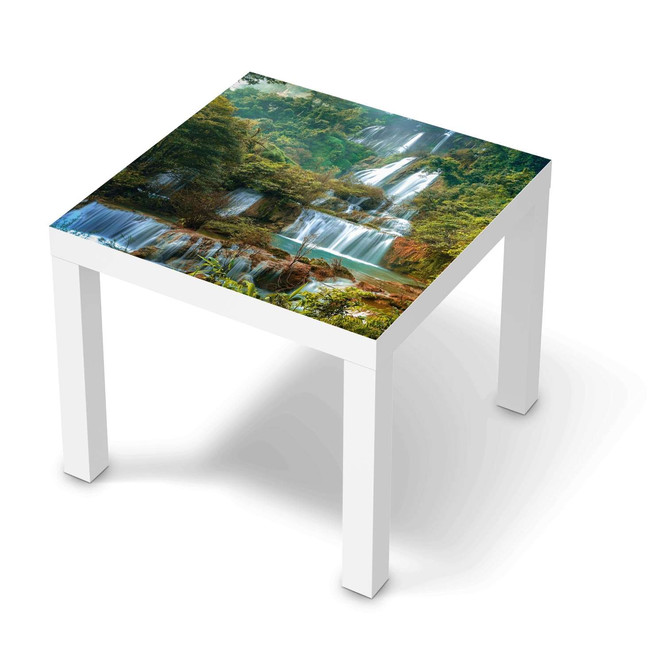 Möbelfolie IKEA Lack Tisch 55x55cm - Rainforest- Bild 1