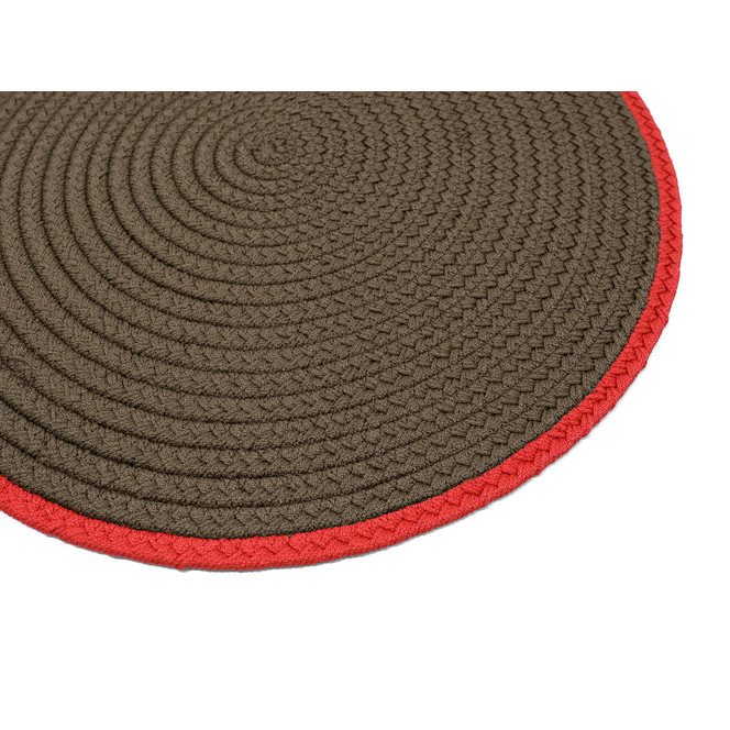 Tisca Belbo Handwebteppich Rund in 709