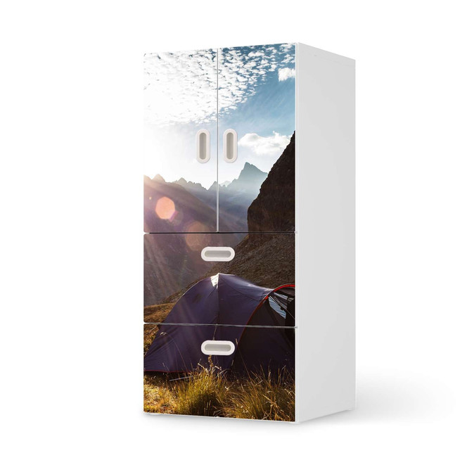 Möbelfolie IKEA Stuva / Fritids - 2 Schubladen und 2 kleine Türen - Into the Wild- Bild 1