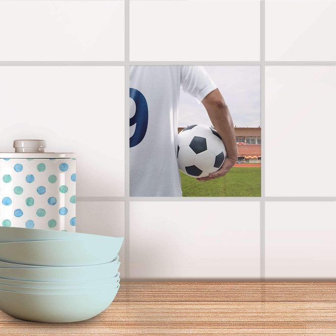 Fliesenaufkleber - Footballmania