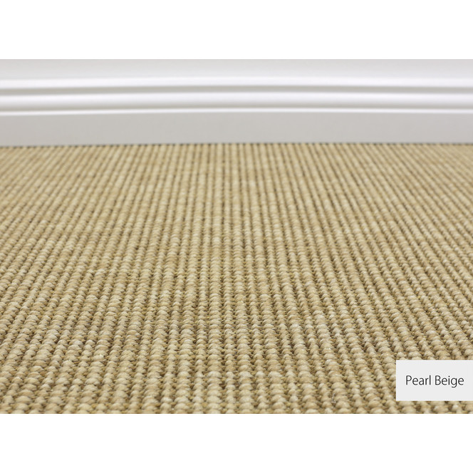 Jasper Teppichboden Meterware in Pearl Beige
