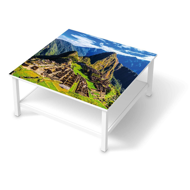 Klebefolie IKEA Hemnes Tisch 90x90cm - Machu Picchu- Bild 1