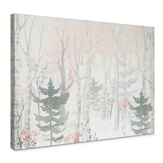 Leinwandbild Kvilis - Im Wald