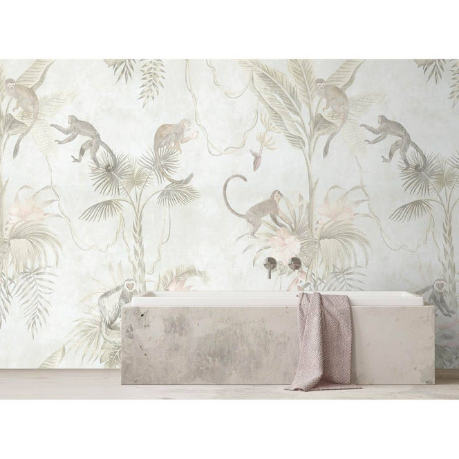 Livingwalls Fototapete Walls by Patel 3 Life In The Trees 3 beige, grün, braun - Bild 1