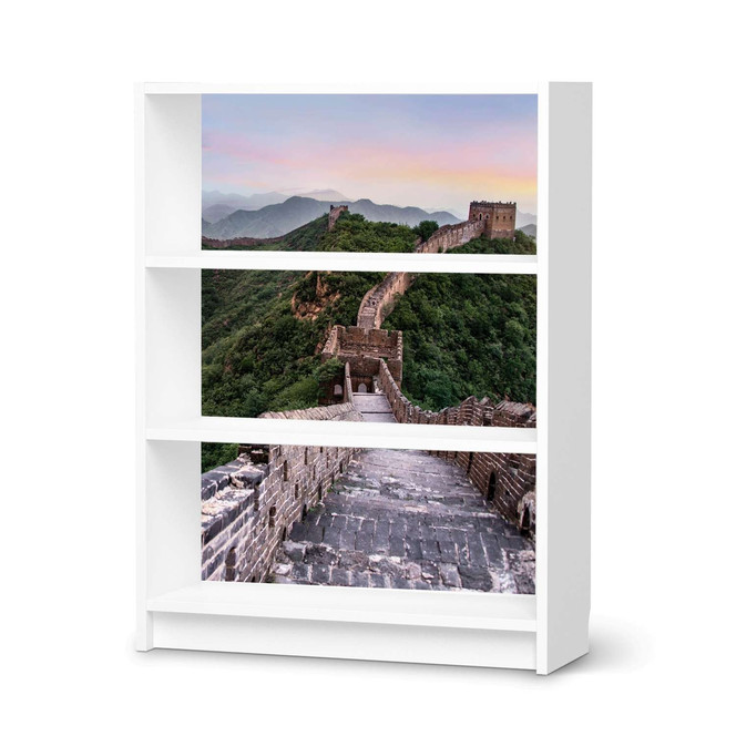 Möbelfolie IKEA Billy Regal 3 Fächer - The Great Wall- Bild 1
