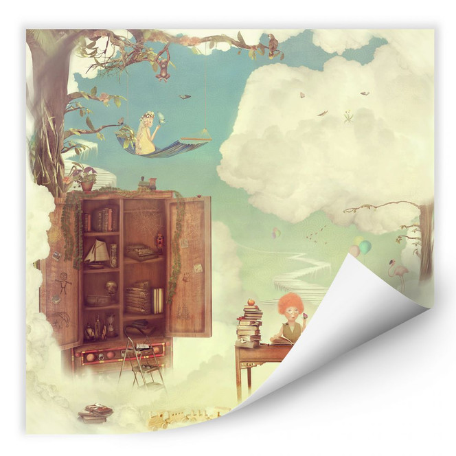 Wallprint Himmlisches Leben