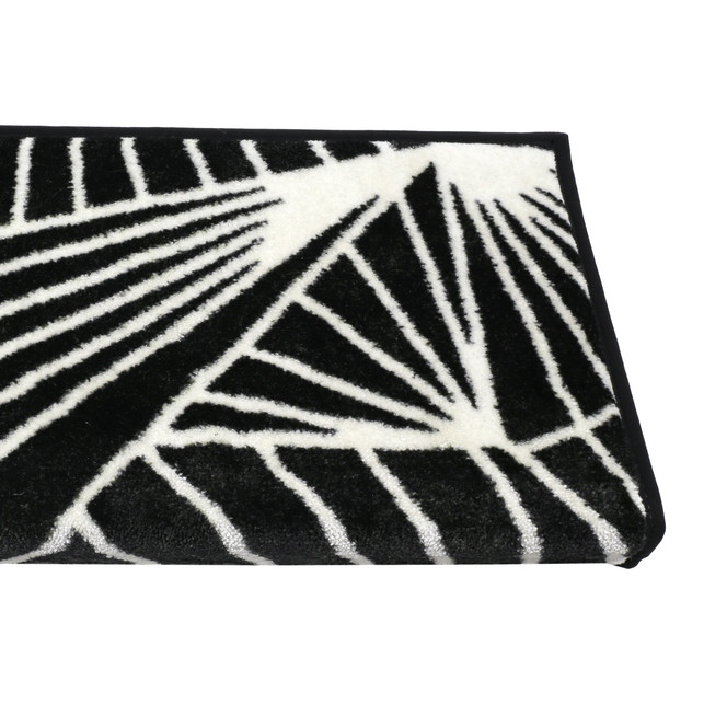 Dixie Velours Stufenmatte Rechteckig Wunschmass in Brombeere