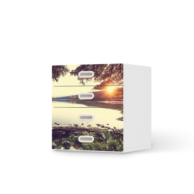 Klebefolie IKEA Stuva / Fritids Kommode - 4 Schubladen - Seaside Dreams- Bild 1