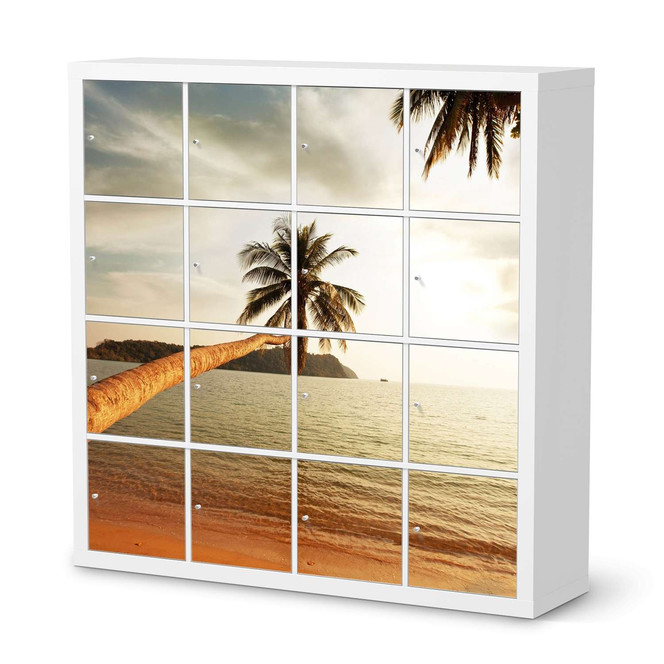Möbelfolie IKEA Expedit Regal 16 Türen - Paradise- Bild 1