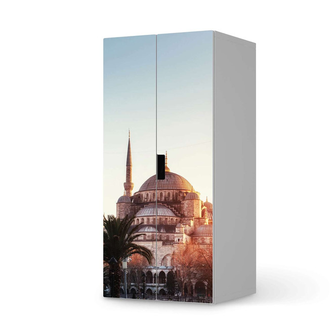 Möbelfolie IKEA Stuva / Malad Schrank - 2 grosse Türen - Blue Mosque- Bild 1