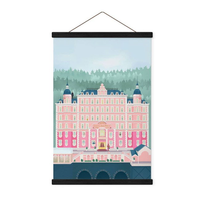Stoffbild Grand Budapest Hotel - Lizde