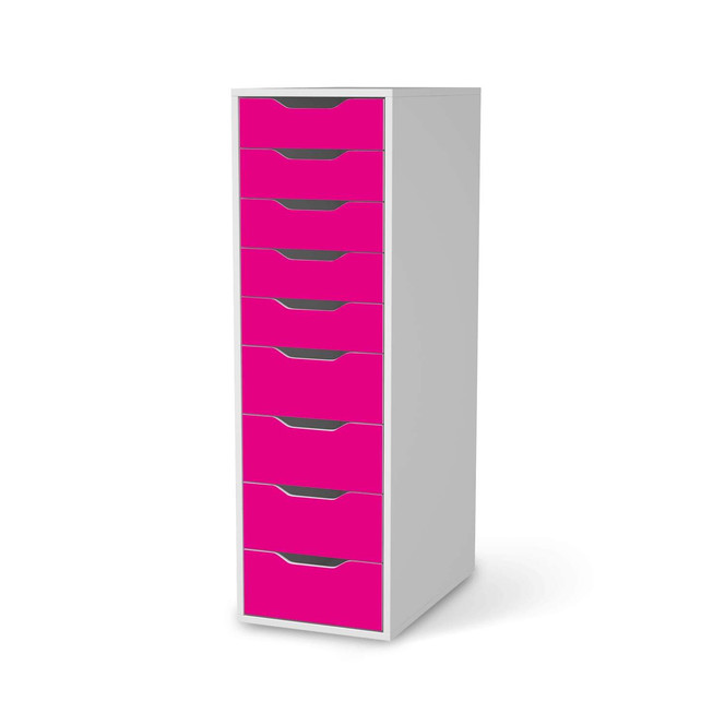 Folie IKEA Alex 9 Schubladen - Pink Dark- Bild 1