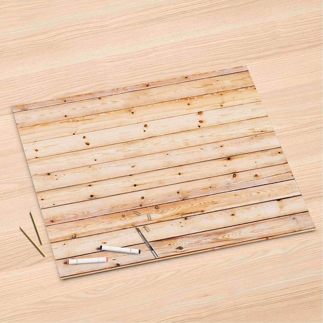 Folienbogen (120x80cm) - Bright Planks- Bild 1