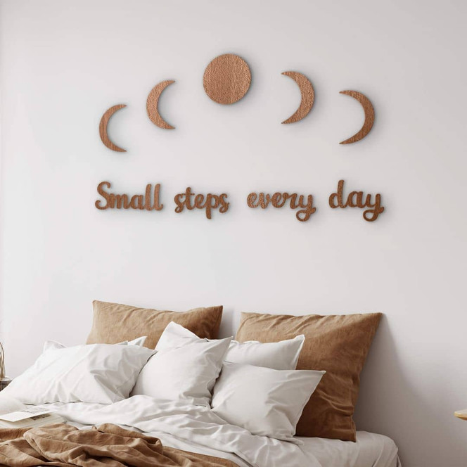 Holzdeko Mahagoni - Small steps every day