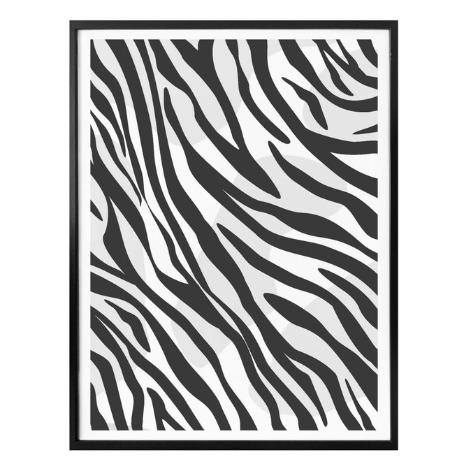 Poster Zebra - Muster