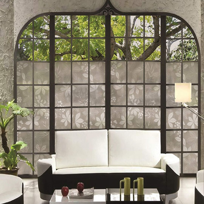 Sichtschutzfolie Herbstblätter, 45 x 150cm - Bild 1