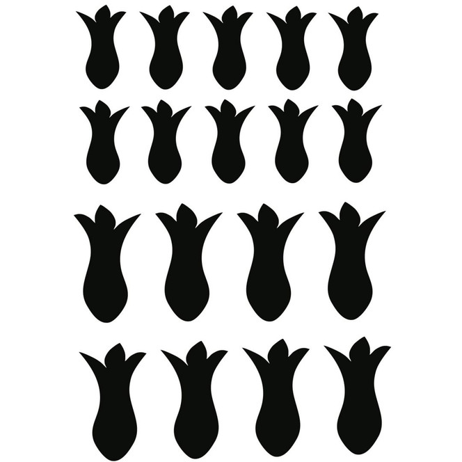 Wandtattoo Blüten-Set 3