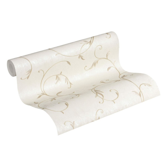 A.S. Création Vliestapete Premium Wall Unitapete einfarbig creme