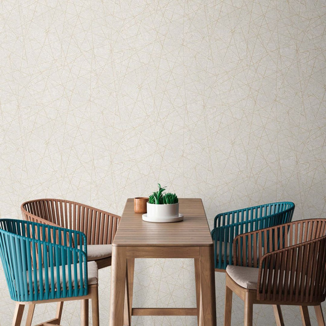 Tapete Gold Beige Design Strukturtapete Putzoptik Vliestapete Industrial