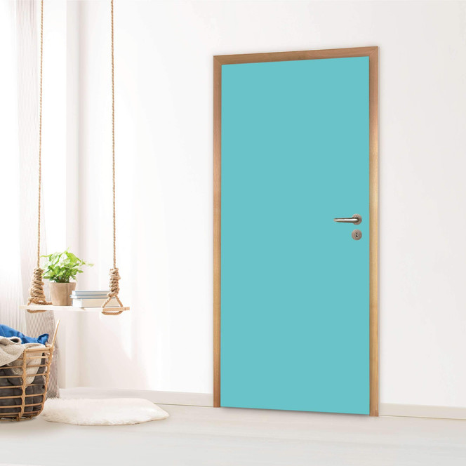 Türfolie - Türkisgrün Light