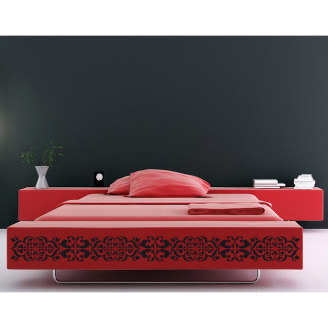 Wandtattoo Schnörkel Girlande