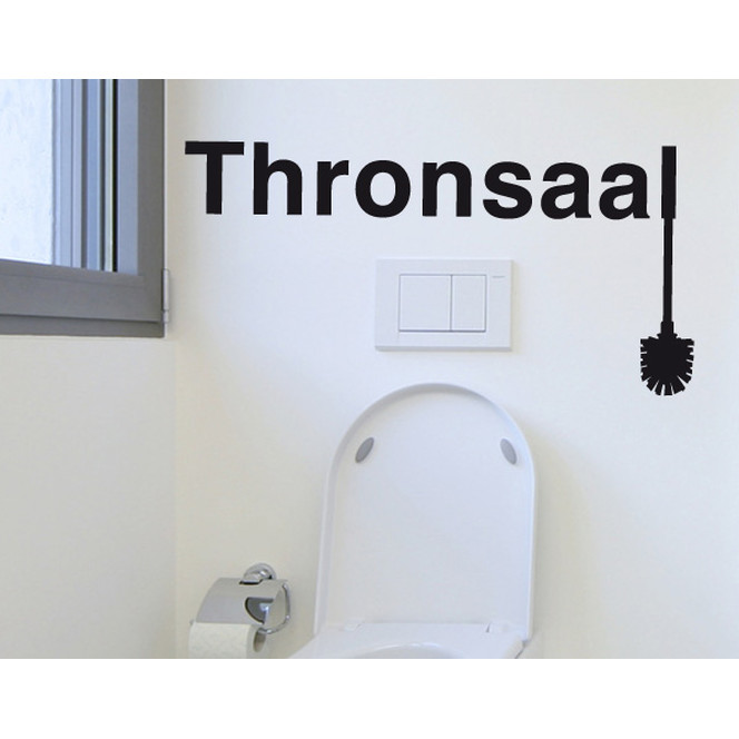 Wandtattoo Thronsaal