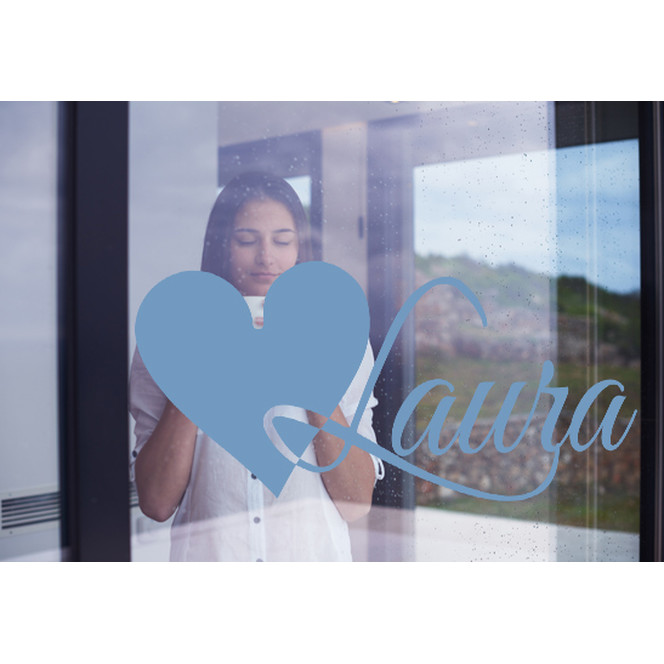 Glasdekor Wunschtext Initiale L - Bild 1