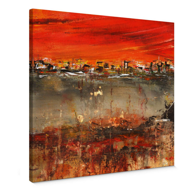 Leinwandbild Niksic - Am Rande der Stadt