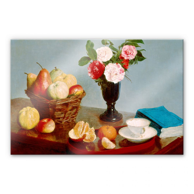 Acrylglasbild Fantin-Latour - Stillleben