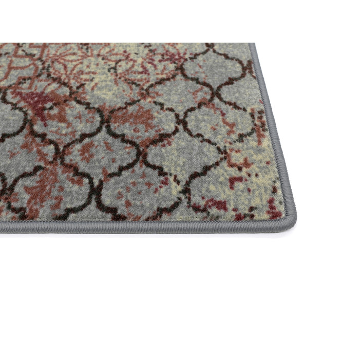 Charm Velours Kettelteppich Rechteck Wunschmass in Red